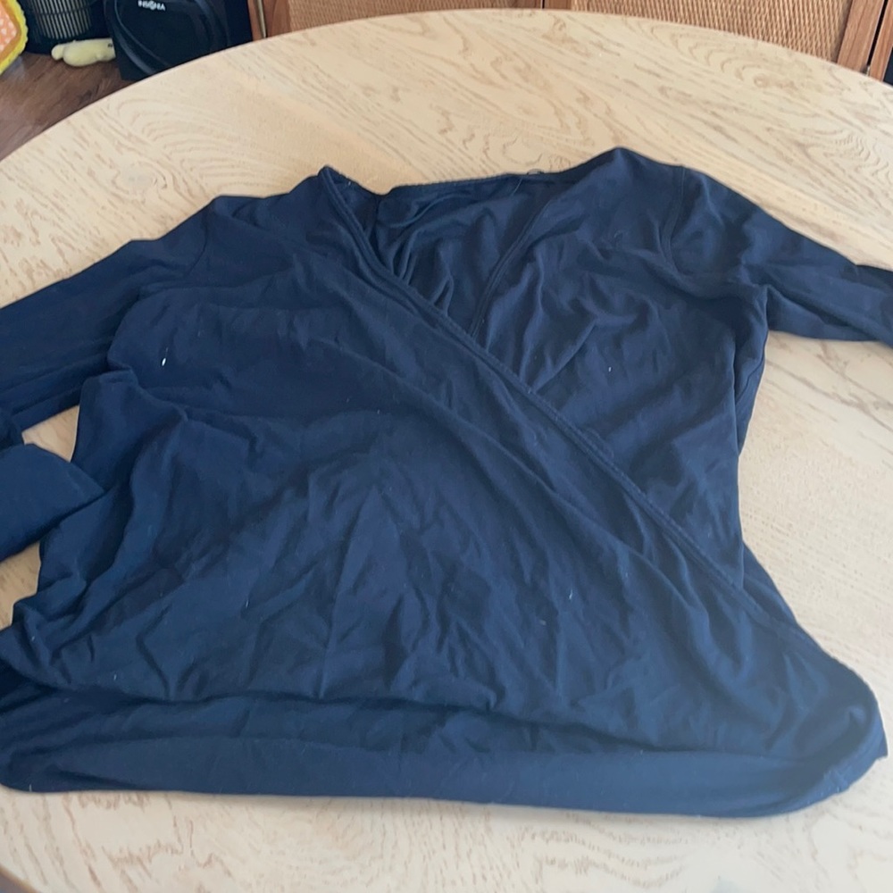 Lululemon dancer cross front long sleeve